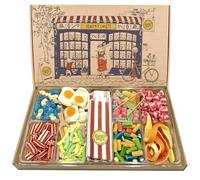 Extra Large Luxury Pick and Mix Jelly Sweets Gift Box 1.2kg for him her - Classic Retro Pick and Mix Sweets Hamper Gift for Birthday, Independence Day and Summer Party - Heavenly Sweets