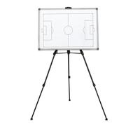 Extra Large Magnetic Soccer Coaching Board, Soccer Tactics Board with Magnetic Marker, Pen, Dry Eraser, Tripod Stand and Carrying Bag