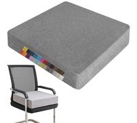 Extra Large Memory Foam Cushion 60x60x5 cm - Thick Non-Slip Washable Zipper Cover for Patio Dining Room Sofa & Bench - Ultimate Comfort Seating Solution