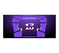 Extra Large Mouse Pad for EVA Neon Genesis Evangelion Unit 13 Theme, Gaming and Office Use 35.4"x15.7"