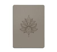 Extra Large Natural Rubber Yoga Mat, 190x140cm Non-Slip Exercise Mat, Wide Thick Fitness Mat for Home Gym & Dance Workout(Milk coffee Flowers)