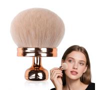 Extra Large Oval Self Tan Brush, Body Makeup Applicator, Rose Gold, 1 Pc | Soft Dense Synthetic Bristles Body Brush Blends Mousse, Lotion, Liquid, Cream and Powder on Face, Legs, Arms, Knees, Elbows
