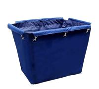 Extra Large Oxford Fabric Laundry Cart Replacement Bag Removable Liner Blue Tapered Design Ideal for Laundry Basket & Cleaning Trolley Storage