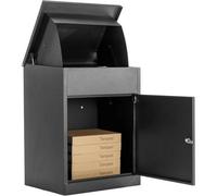 Extra Large Parcel Secure Drop Box Lockable Home Outdoor Storage Letter Post Box