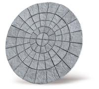 Extra Large Patio Circle Kit Santa Maria Weathered Moss 3.48M Diameter