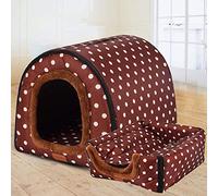 Extra Large Pet House Dog Bed with Roof XL,Labrador Calming Cave Medium Washable Orthopedic Cushion Wicker Heated Pad Anti Anxiety Chew Jumbo Small Tent Tough