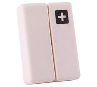 Extra Large Pill Organizer - Portable 7 Day Pill Box, Duäl Protection Design, Weekly Medication Container, Compact Travel Case | Pills Storage for Vităminś Fish Oil Supplements Daily Use