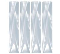 Extra Large Plastic Bags, 4PCS Carpet Bag 22x92 Inch Clear Plastic Rug Storage Bag for Packing and Storing, Protects Your Rugs-No Vent Holes