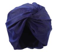 Extra Large Polyester Swim Cap for Women, Navy | Protective Ear Cover, High Elasticity and Firm Hold, Smooth Surface for Recreational Use and Competition