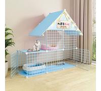 Extra Large Portable Cat CarrierIdeal for Indoor Use Fits 14 Cats or Guinea Pigs Spacious and Comfortable Pet Travel Bag Perfect for Vet Visits and Trips