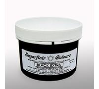 EXTRA LARGE POT - Sugarflair Paste Colours - Spectral Black Extra - 400g