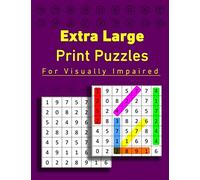 Extra Large Print Puzzles for Visually Impaired: 100 puzzles Large print - Can You Find All the Numbers