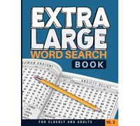 Extra Large Print Word Search Books For Elderly & Adults: 70 Exciting Themed Puzzles with solutions for seniors |(30px font size)| perfect gift for puzzle lovers.