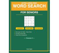 Extra Large Print Word Search for Seniors: 200 Themed Puzzles with Fun Facts and Solutions - Volume 2