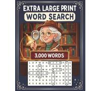 Extra Large Print Word Search: Jumbo Word Puzzles For Seniors & Adults | 100 Themes & 3,000 Words | Easy-to-Read Bold Letters for Fun and Relaxation