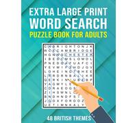 Extra Large Print Word Search Puzzle Book for Adults: Wordsearch Puzzles for Adults, Seniors & Elderly
