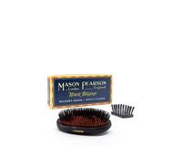 Extra Large Pure Bristle Military Shape Hair Brush Mason Pearson Black One Size