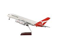 Extra Large Qantas Airbus A380 LED Aircraft Model Plane - 1/160 Scale