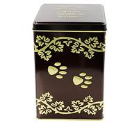 Extra Large Rainbow Bridge Paw Print Economy Pet Cremation Urn - 140 Cubic Inch Capacity for a Pet Weighing up to 120 Pounds - Pet Memorial Urn for Ashes
