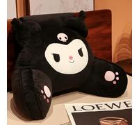 Extra Large Reading Pillow for Adults Teens, Multifunctional Detachable Cuddle Cushion, Bed Comfortable Ergonomic Pregnancy Pillow, Ideal for Chair Sofa Bedside Floor(Size:70*50cm,Color:Black)