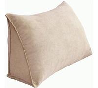 Extra Large Reading Pillow for Bed & Sofa - Removable Back Support Cushion Lumbar Support Bolster Cozy Decorative Pillow 120x35cm (47x13in) for Ultimate Comfort