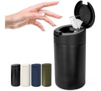 Extra Large Refillable Disinfecting Wet Wipes Dispenser (Black) | Fits Clorox, Lysol, Bleach, Sanitizing Wipes | Durable Reusable Wipes Holder for Kitchen, Bathroom, Office | Gosnold Home & Garden
