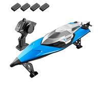 Extra-Large Remote-Controlled Boat, 2.4GHz 70 km/h High-Speed Self-Righting RC Racing Speedboat with Water-Cooled Motor for Hobbyists