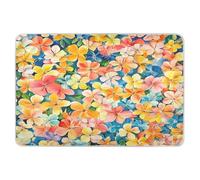 Extra Large Resuable Bed Underpads Fiji Tagimaucia Beauty Summer Flowers Waterproof Washable Bed Wetting Sheet Portable Diaper Pads for Children Adults Pets 34" × 52"
