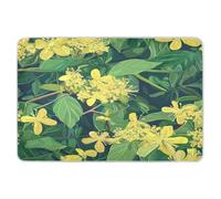 Extra Large Resuable Changing Pad Covers Bahamas Yellow Elder Beauty Summer Flowers Waterproof Washable Pads for Bed Leakproof Quick Drying Bed Liners for Baby Boys Girls 34" × 52"