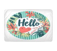Extra Large Resuable Changing Pad Covers Soft Absorbent Sheet Cover Underpads Skin-Friendly Pad Liner for Infant Baby 52x34in Valentines Day Floral Leaves Love Heart Hello