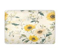 Extra Large Resuable Potty Training Pad Ukraine Sunflower Beauty Summer Flowers Highly Absorbent Pets Potty Training Mat Machine Washable Pee Mats for Infant Toddler 34" × 52"