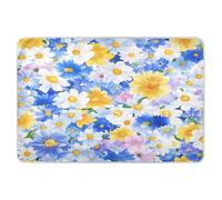 Extra Large Resuable Training Pee Pads for Kids Iceland Colorful Dryad Beauty Summer Flowers Water Resistant Pads for Bed Non-Slip Pad Liner for Toddler Kids 34" × 52"
