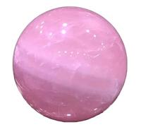 Extra Large Rose Quartz Ball 8-8.5cm | Love and Crystal | 750-860g | Home and Office Decor | Valentine's Day | Christmas | Crystal Sphere