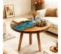 Extra Large Round Resin Table Molds, 20 inch Epoxy Resin Table Silicone Mold for Art Home Decor, DIY Artwork, Floral Preservation Bouquet Mold & Charcuterie Board Tables Coffee Table