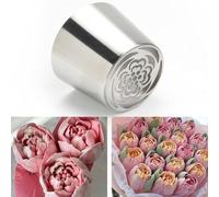Extra Large Russian Piping Tips - Stainless Steel Rose & Floral Nozzles for Cake Decorating, Icing Cupcakes, and Desserts - Creative Frosting Tools for Baking Lovers