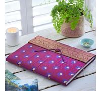 Extra Large Sari Fabric Photo Album Paper High Purple One Size