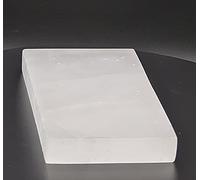 Extra Large Selenite Charging Plate 20cm x 10cm, Large Crystal Charging Plate, 20mm Thick Charging Plate, Therapeutic Selenite Crystal, Healing Crystal, Great for Charging Crystals