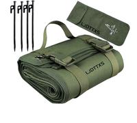 Extra Large Shooting Mats Prone Padded Outdoor Camping Tactical Training,Waterproof and Moisture-Proof Folding Mat, for Range Shooting Rifle Hunting Outdoor Mountain Camping (Green)