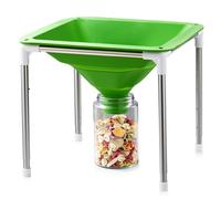Extra Large Silicone Collapsible Funnel Compatible with Harvest Right Freeze Dryer,Wide Mouth Design Fit All Size Dryer Trays, Easy Transfer Food to Mason Jars and Mylar Bags.Freeze Dryer Accessories