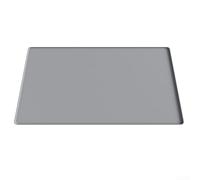 Extra Large Silicone Mat Thick Dough Rolling Mat Non-Slip for surface 40x60cm for ideal for Pastry and Fondant Work(Gray)