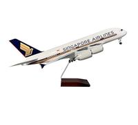 Extra Large Singapore Airlines Airbus A380 LED Aircraft Model Plane - 1/160 Scale