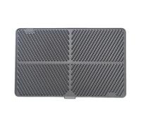 Extra Large Size Cat Toilet Mat Waterproof - Cat Toilet Mat Trapper, Foldable Non Slip Floor Security | Reduce Cat Toilet Sand Tracking Under Or For Toilet, Cage Home Use