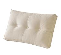 Extra Large Sofa Back Cushion Replacement 80x50cm - Lumbar Support Pillow with Removable Cover for Couch/Wall - Ideal for Reading and Relaxation