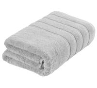 Extra Large Super Jumbo Bath Sheet - 100% Egyptian Combed Cotton Ultra Soft Towels 600-GSM - Highly Absorbent Hotel Quality Towels 80 x 180 cm (Silver, Cotton)