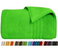 Extra Large Super Jumbo Bath Sheet Towels 100 x 200 cm, 600-GSM Ultra Soft XXL Bath Sheet 100% Egyptian Cotton Big Size Bathroom Shower Bath Towel (Lime Green, Jumbo Bath Sheet)