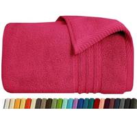 Extra Large Super Jumbo Bath Sheet Towels 100 x 200 cm, 600-GSM Ultra Soft XXL Bath Sheet 100% Egyptian Cotton Big Size Bathroom Shower Bath Towel (Pink, Jumbo Bath Sheet)