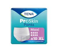 (Extra Large) TENA ProSkin Pants Maxi - 1 x Pack of 10