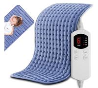 Extra Large Therapeutic Heating Pad for Back, Neck, and Shoulder Pain Relief - 6 Heat Settings, Auto Shut-Off, Washable Soft Flannel for Moist & Dry Heat Therapy 40 * 76CM