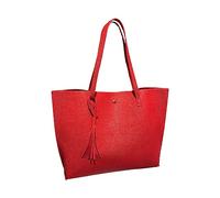 Extra Large Tote Bag Women'S Soft Faux Leather Tote Shoulder Bag From Big Capacity Tassel Handbag High Capacity Pu Tassel Shoulder Bag For Women'S Crossbody Bag Weekend Tote (RD1, One Size)