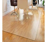Extra Large Vinyl Plastic Carpet Protector - Clear Floor Runner/Carpet/Hard Wood Floor Protector, Skid-Resistant Desk Mat, 64/80/ 104/128/ 144/152 inch Long